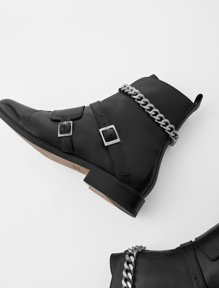 maje biker boots