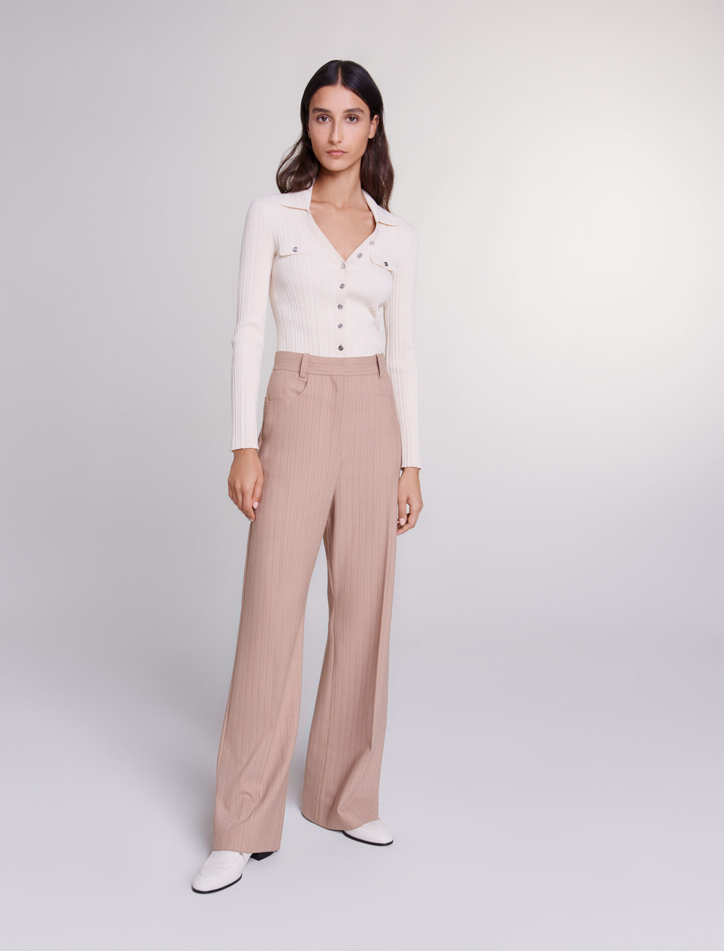 Lana - High Waisted Trousers - Black – This is Unfolded
