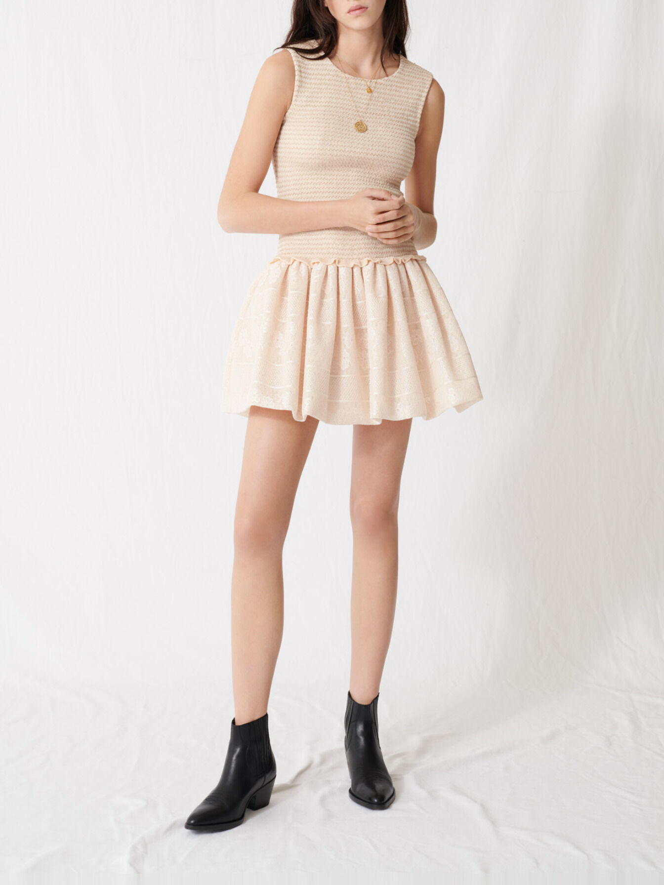 maje skater dress