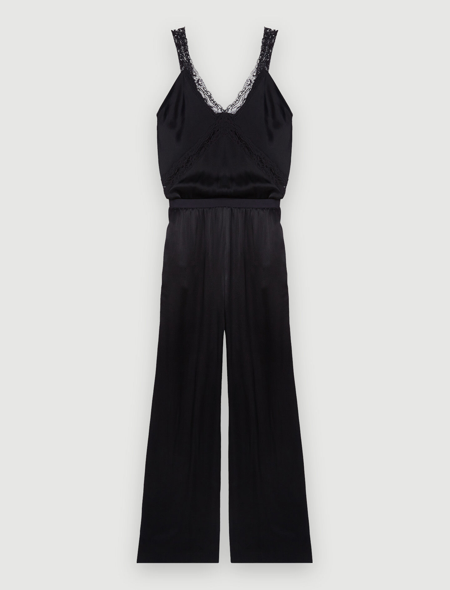 Maje white jumpsuit discount