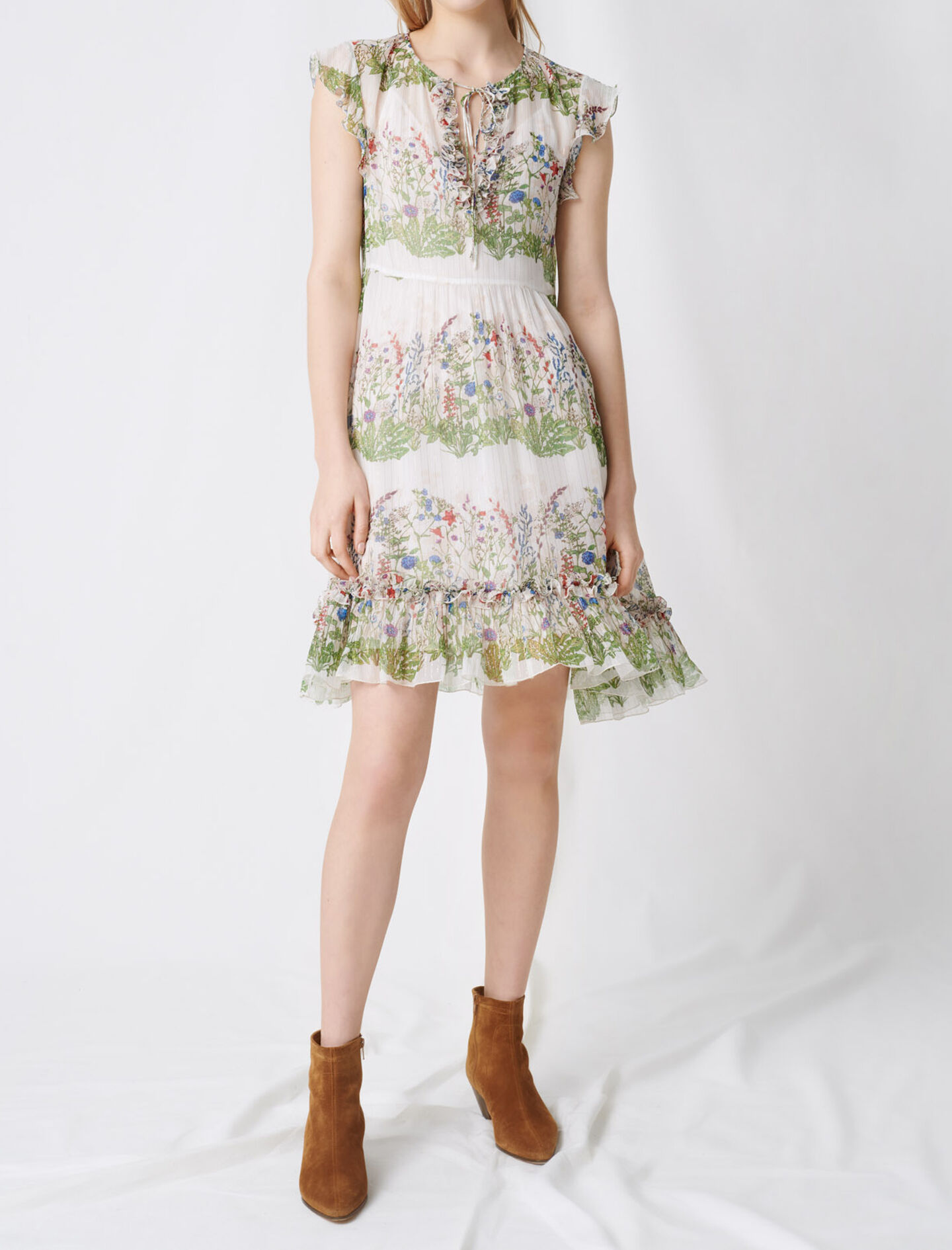 Maje silk dress