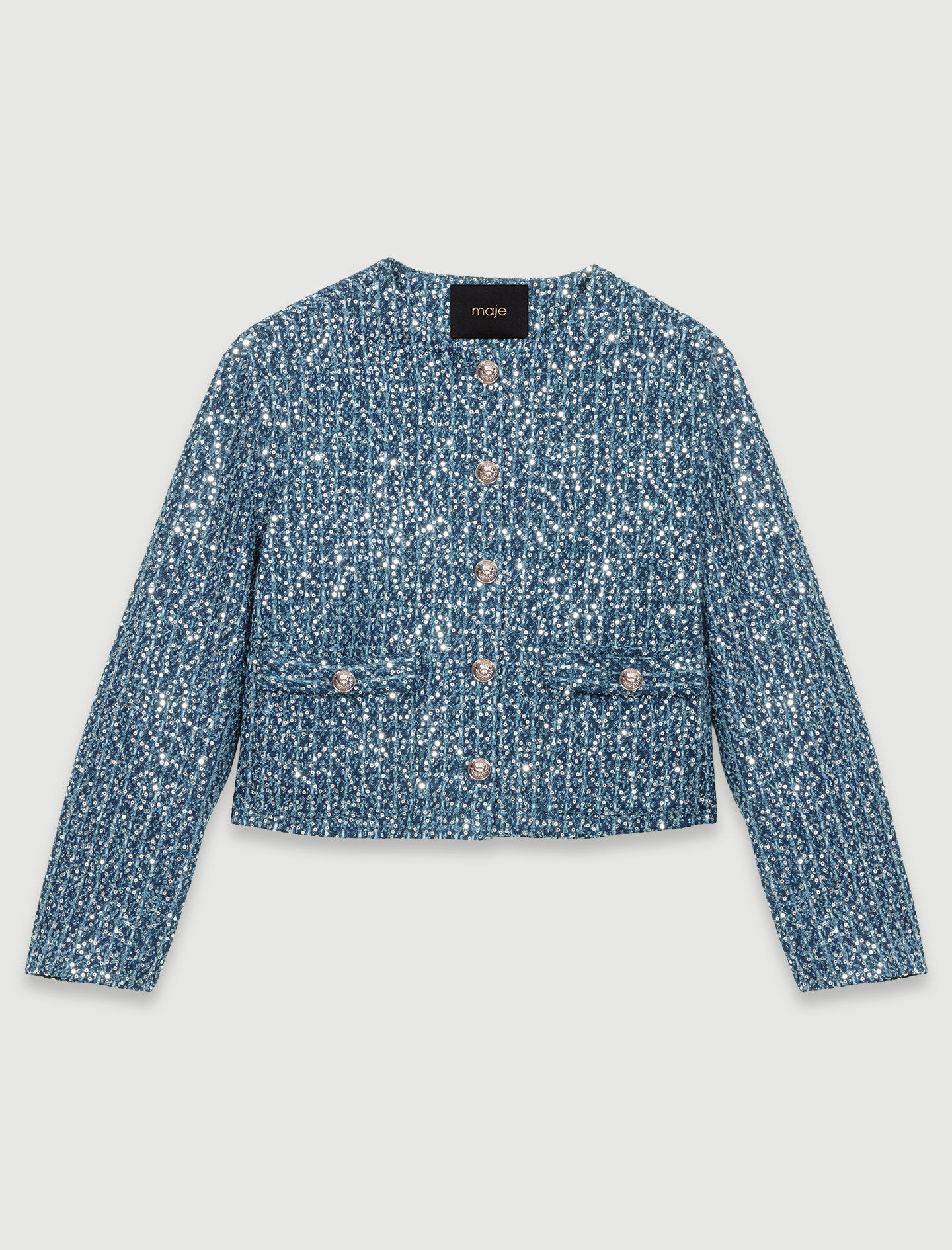 Maje blue jacket on sale