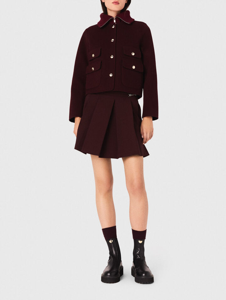 Reversible double-faced jacket