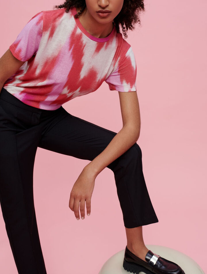 Black tailored pants