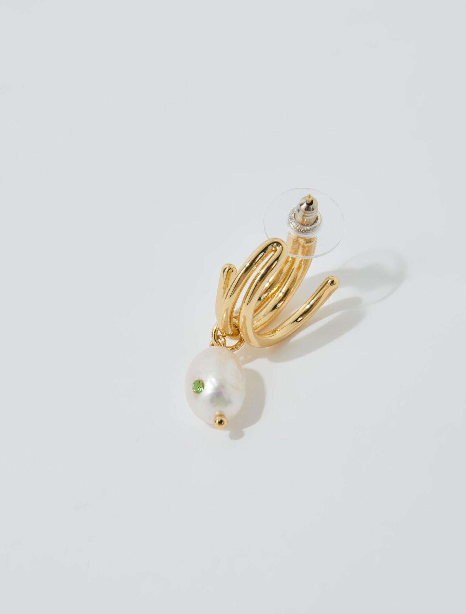 Bead embellished earrings