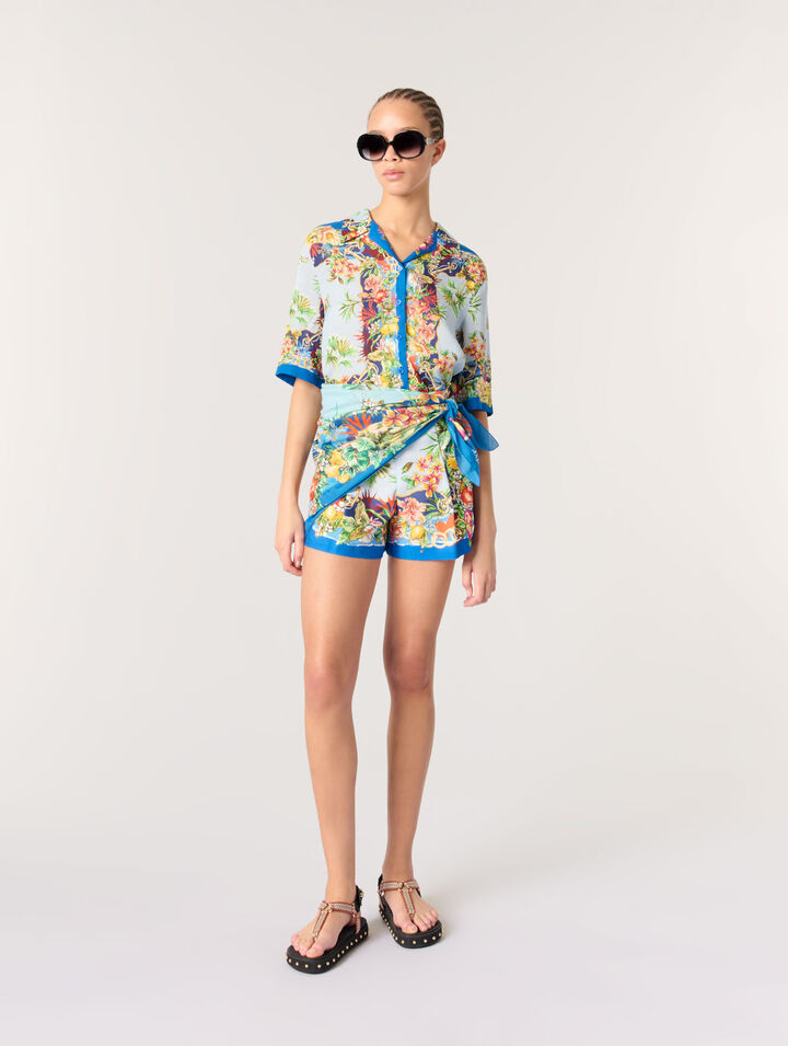 Patterned shorts