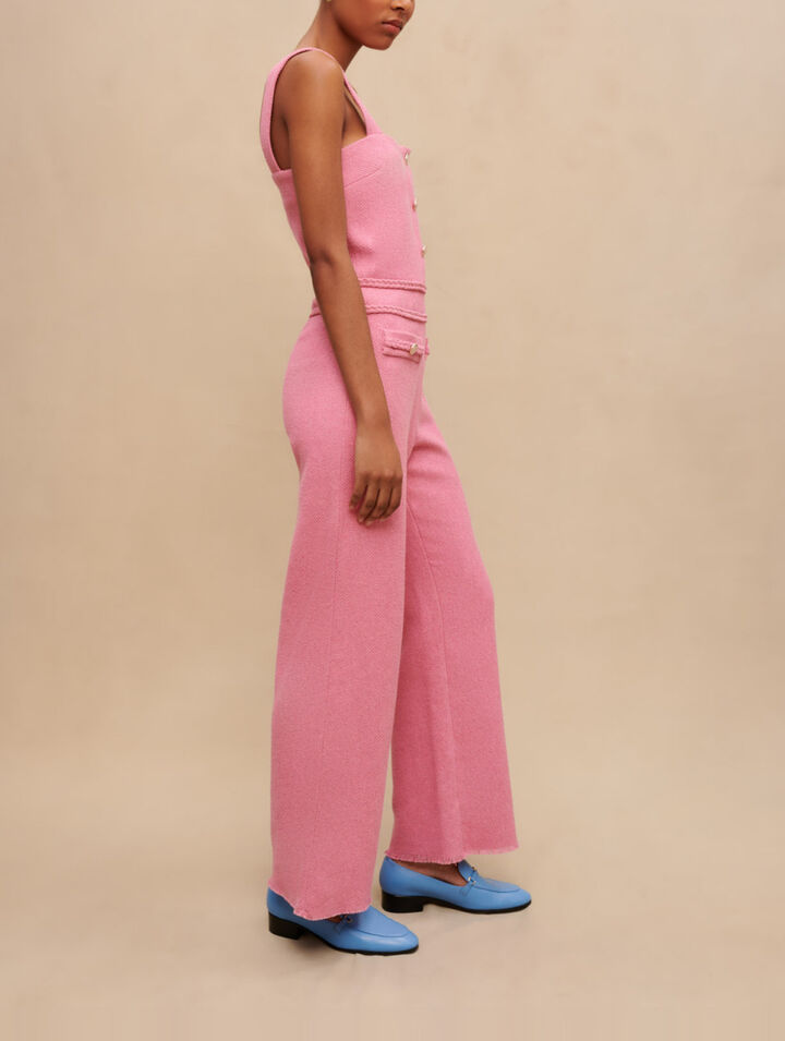 Tweed pant suit