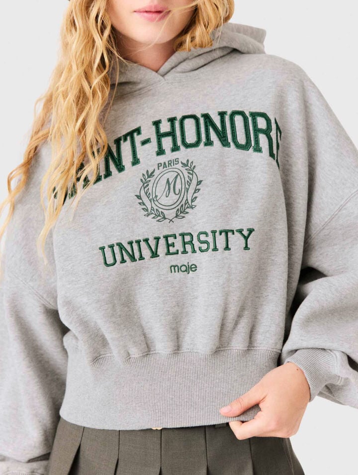 Hooded sweatshirt