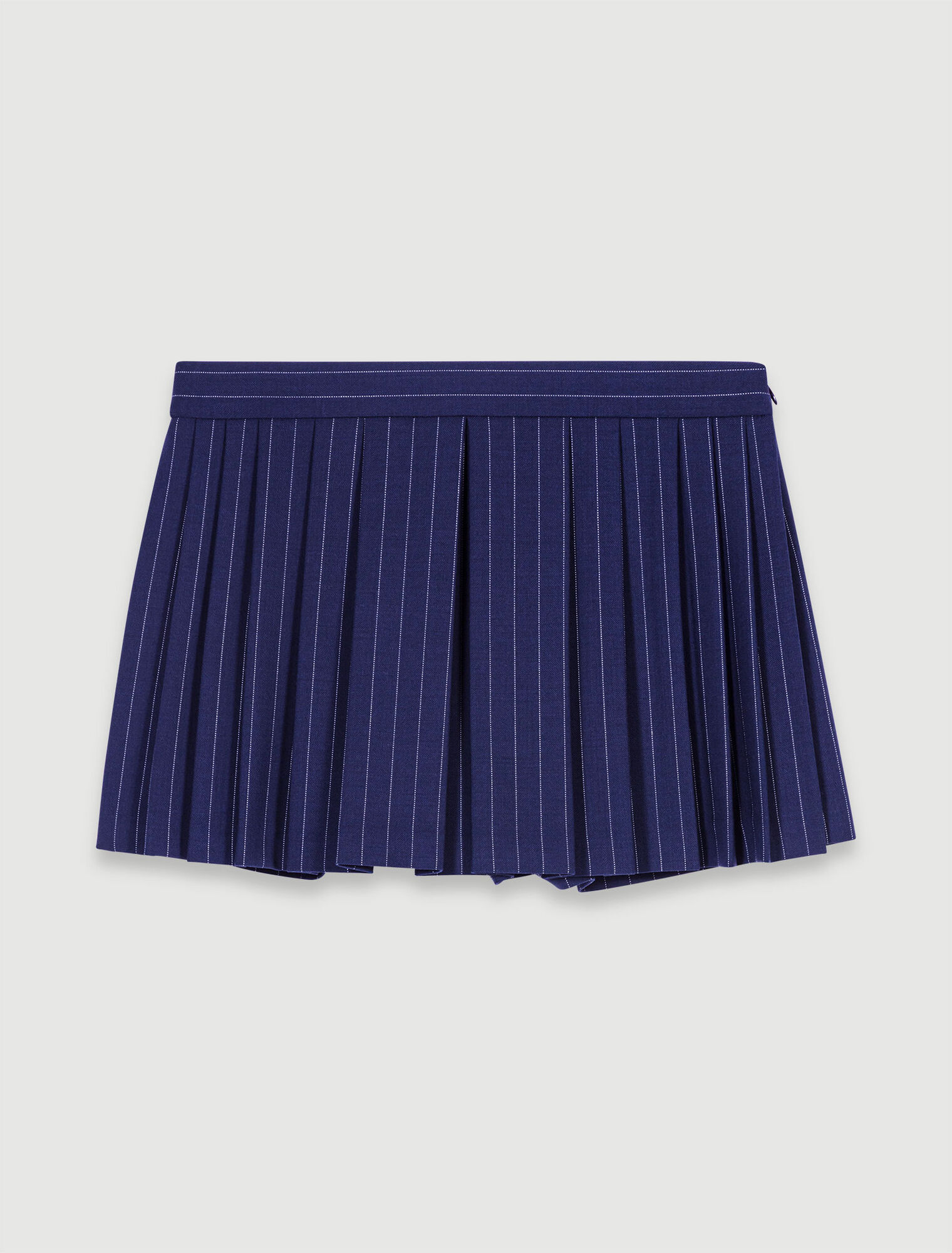 Striped layered effect shorts 