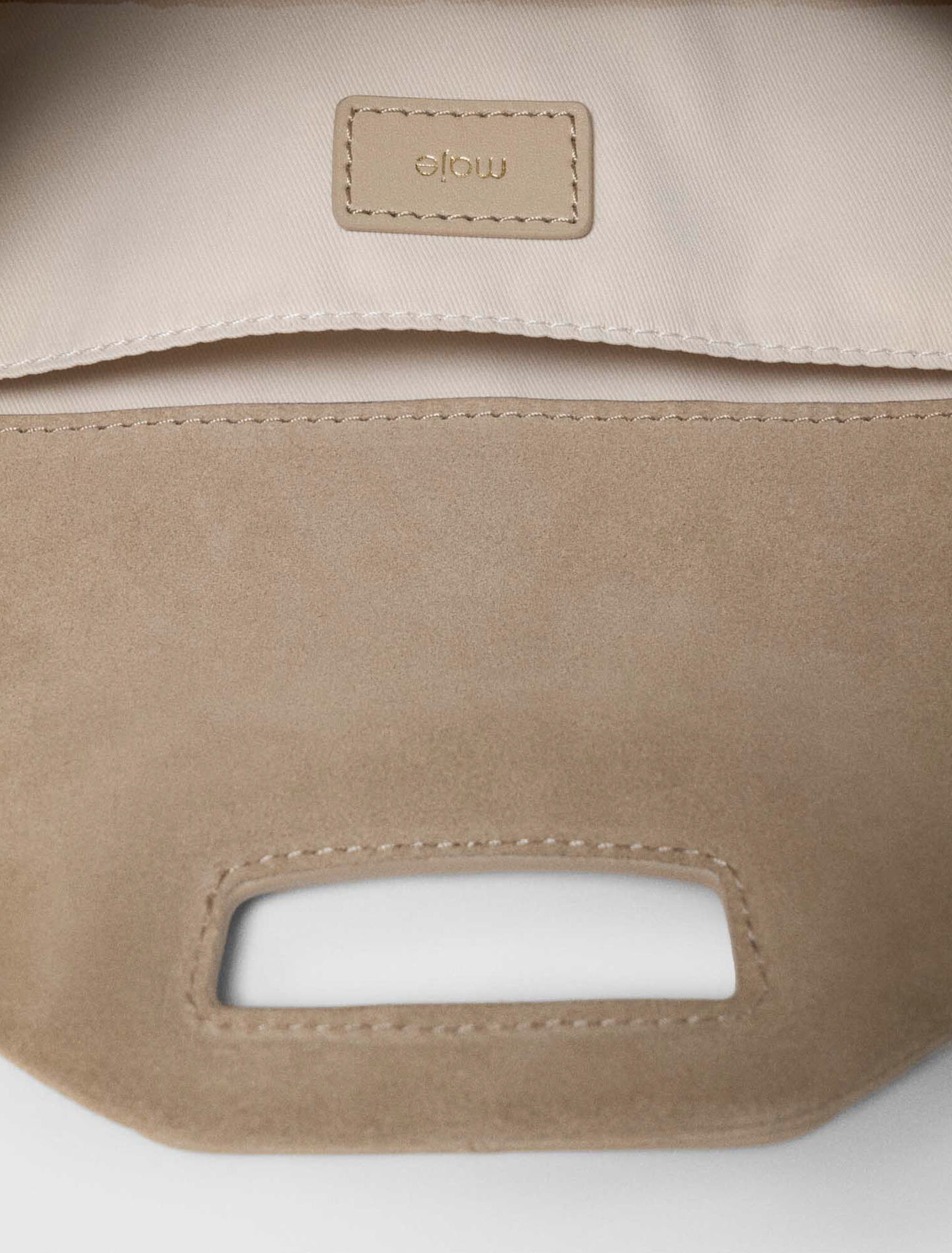 Suede Miss M bag