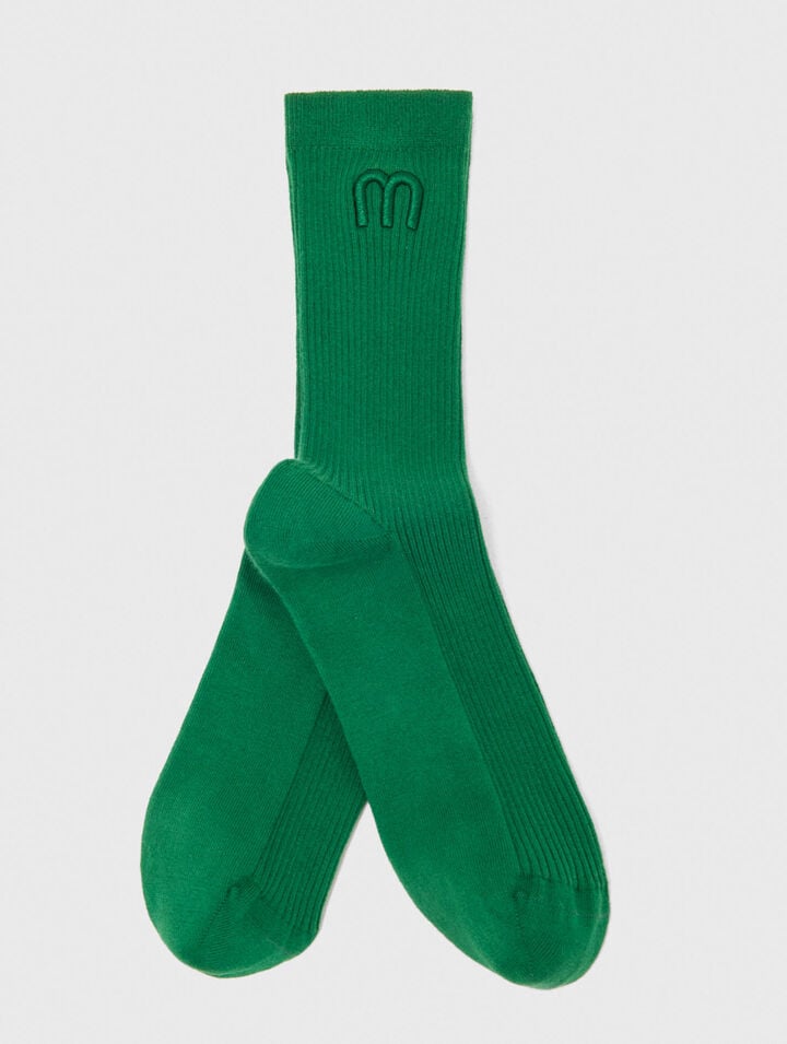 Colourful cotton socks