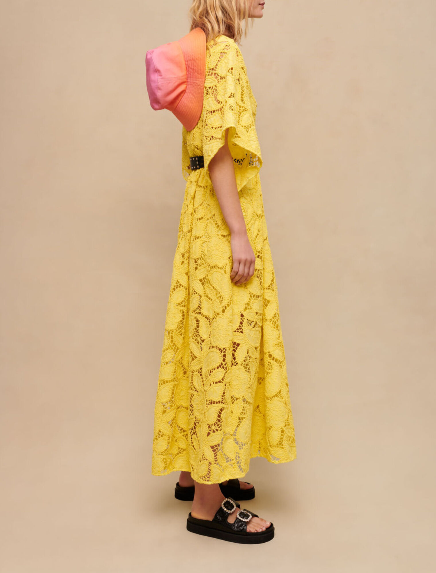 Long lace dress