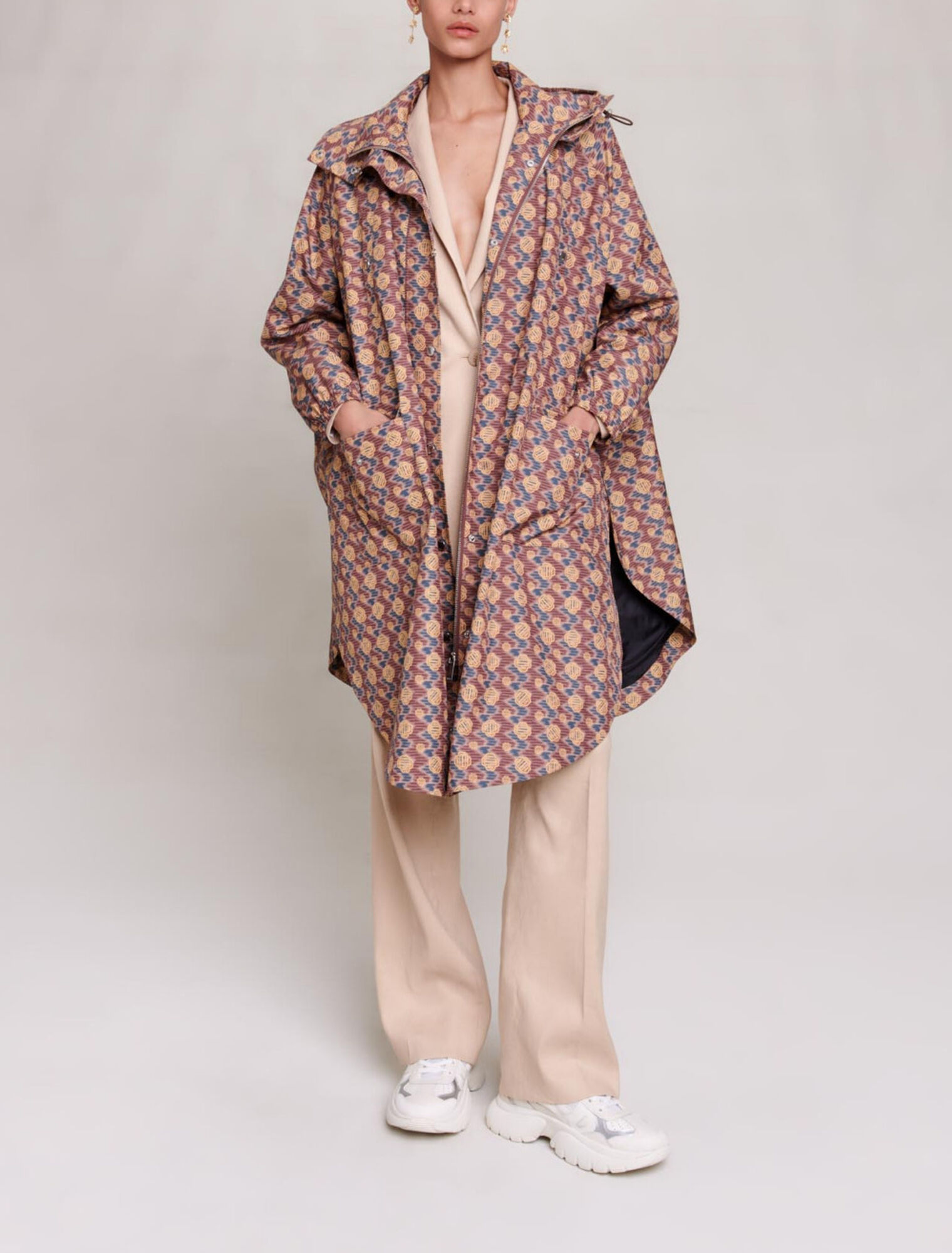 Monogram coat