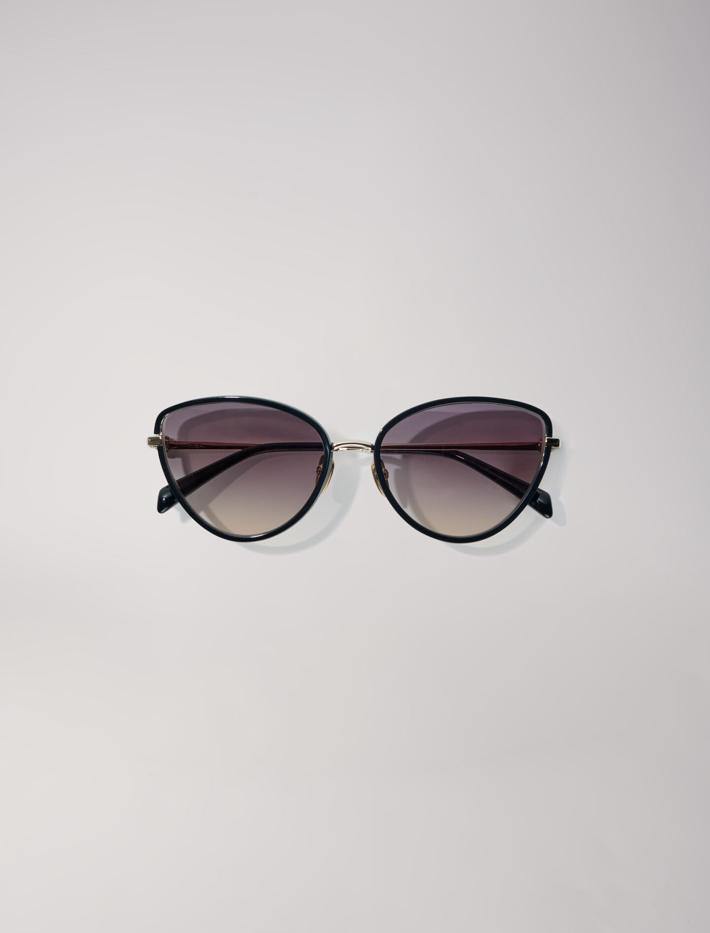 Metal cat eye glasses