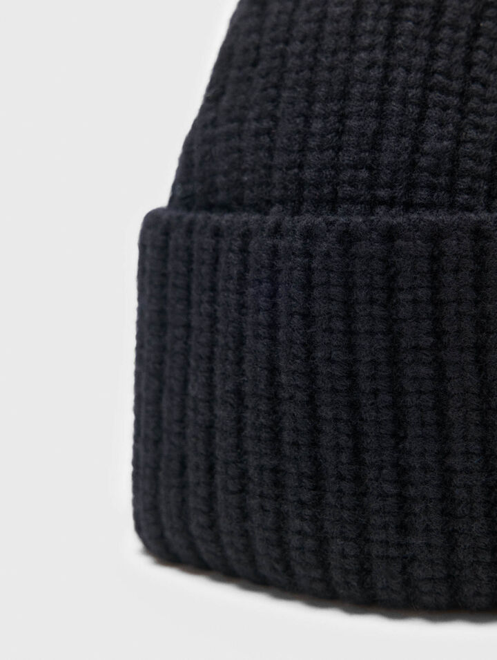 Wool and cashmere hat