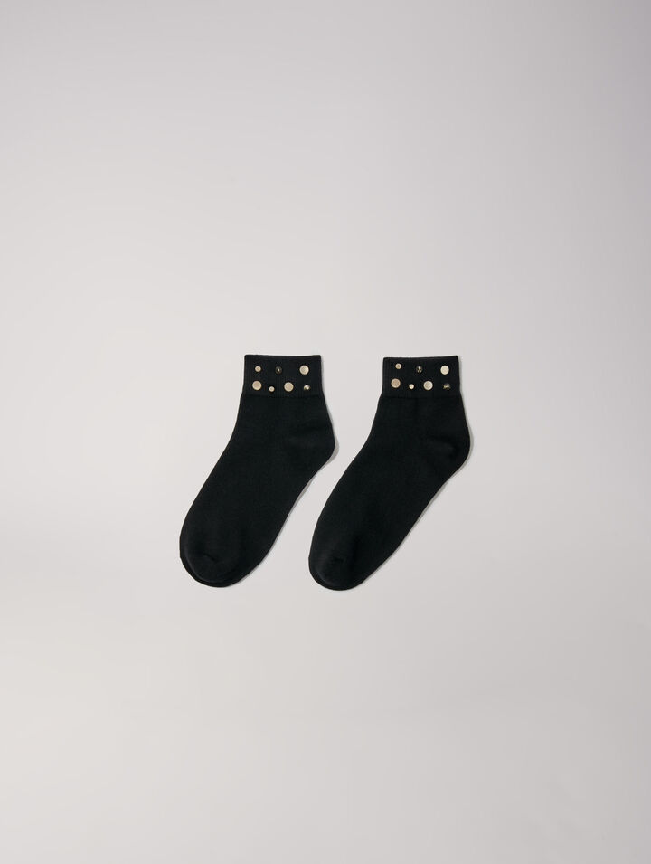 Rhinestone socks