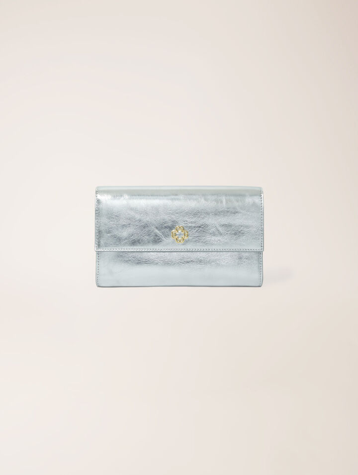 Metallic wallet bag