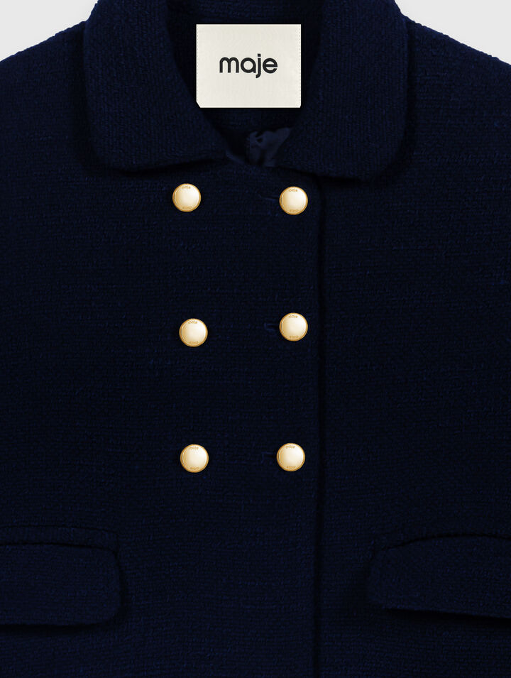 Short tweed jacket