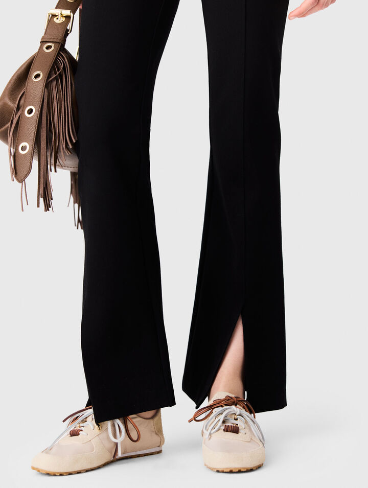 Slit trousers