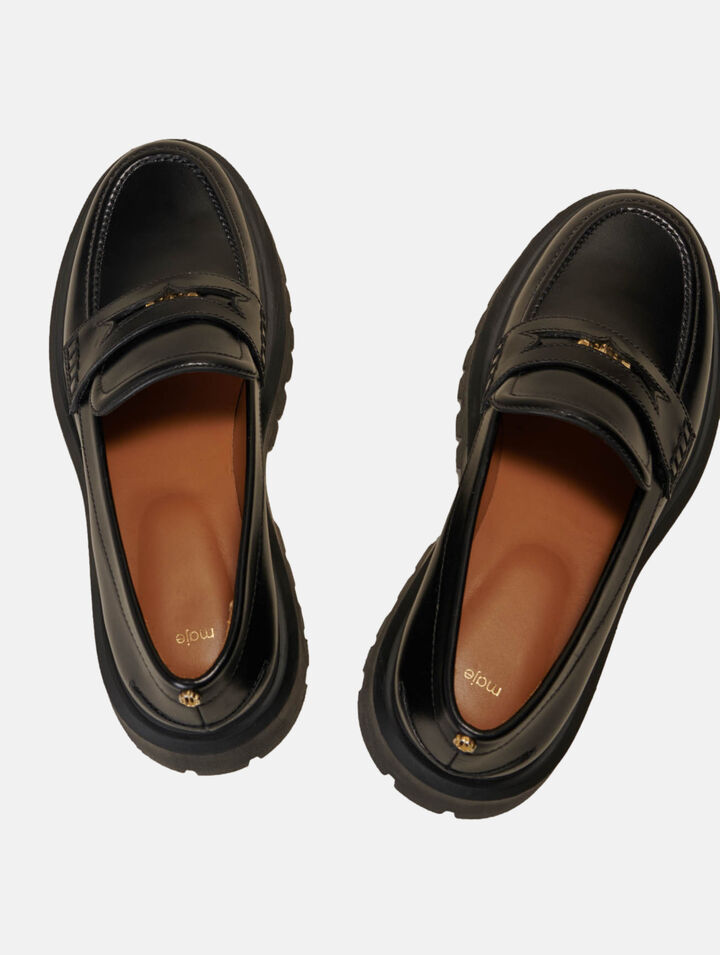 Leather loafer