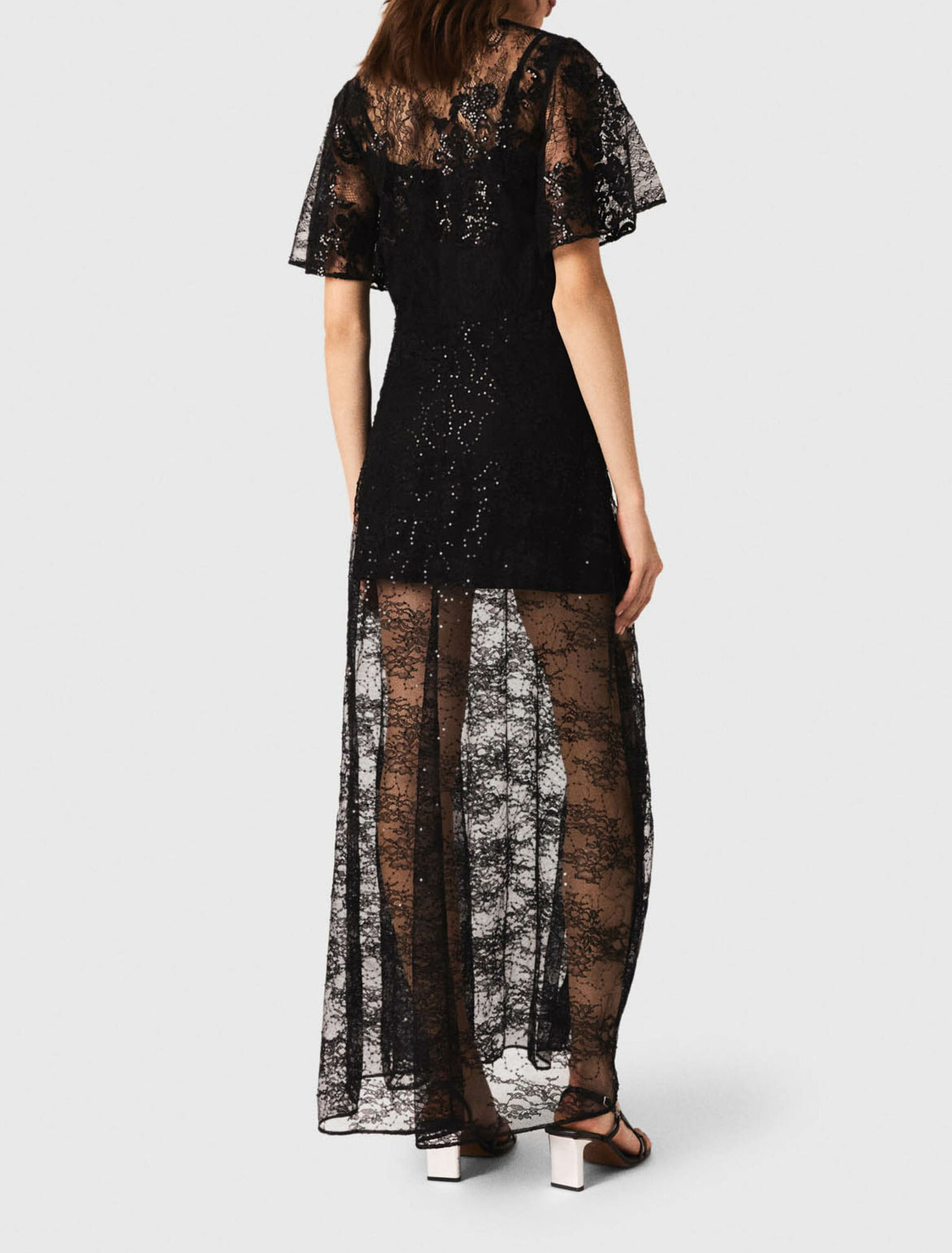 Lace maxi dress