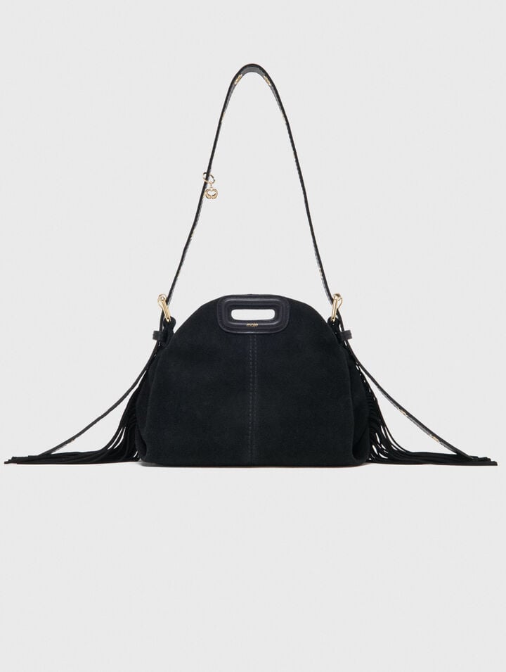 Suede mini Miss M bag