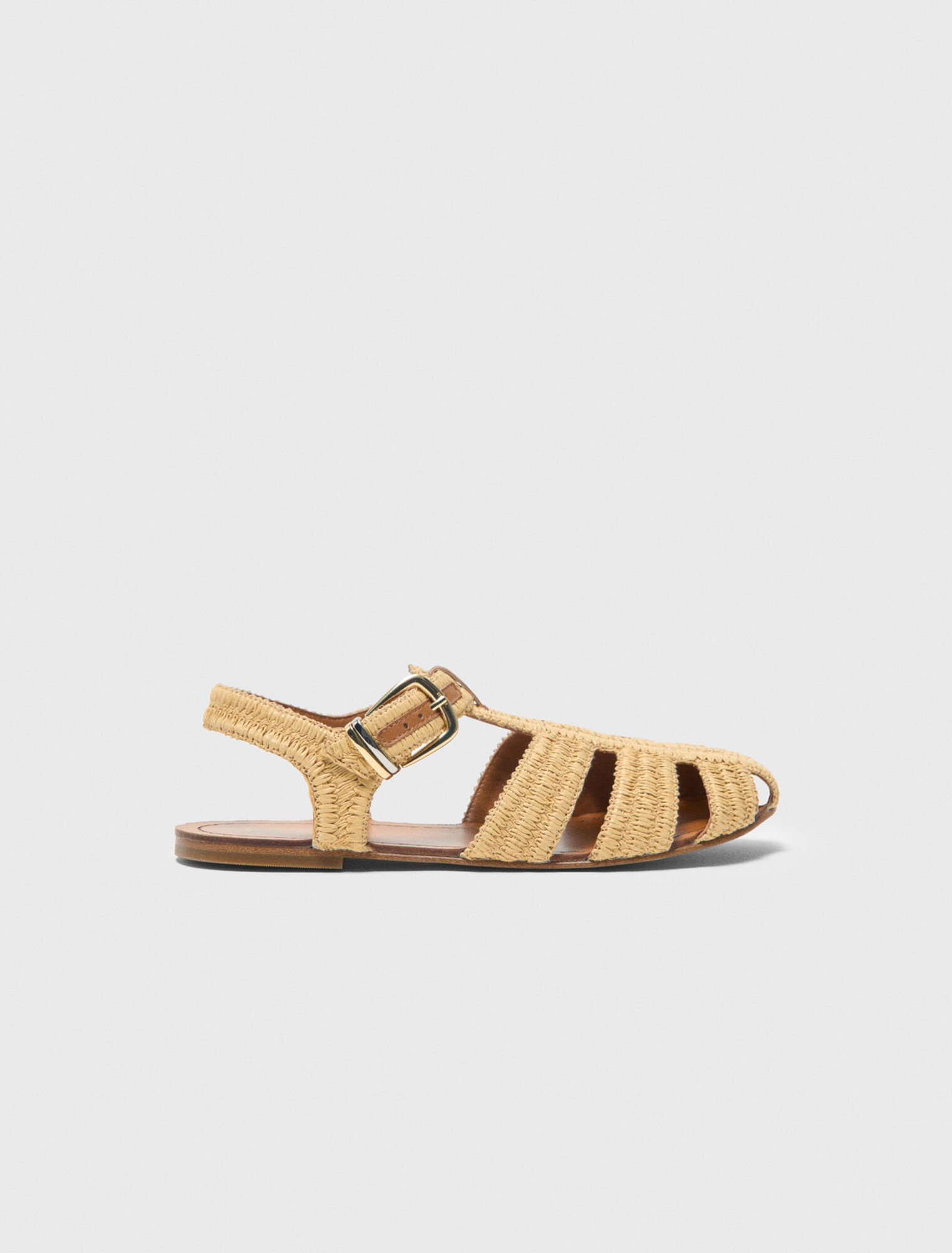 Flat strap sandals