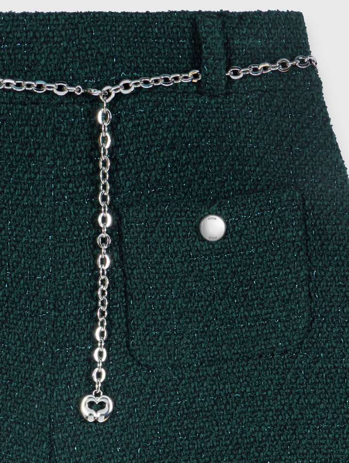Tweed shorts