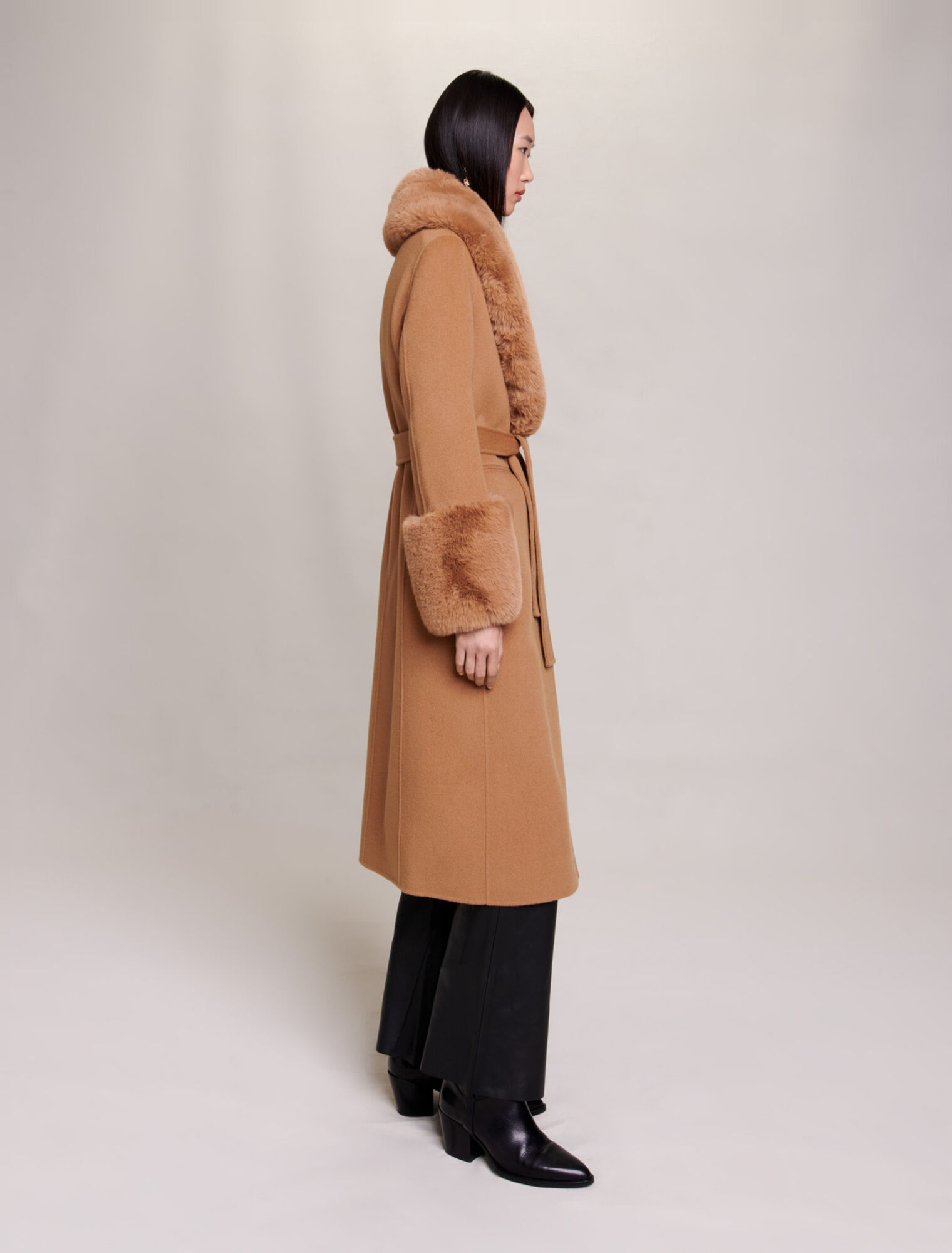 Long wool coat