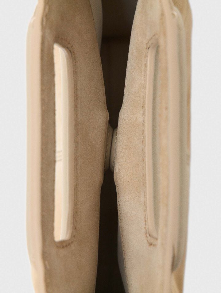 Suede M bag