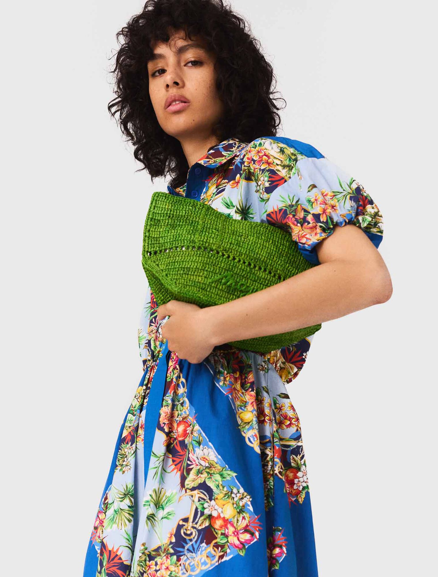 Patterned maxi dress