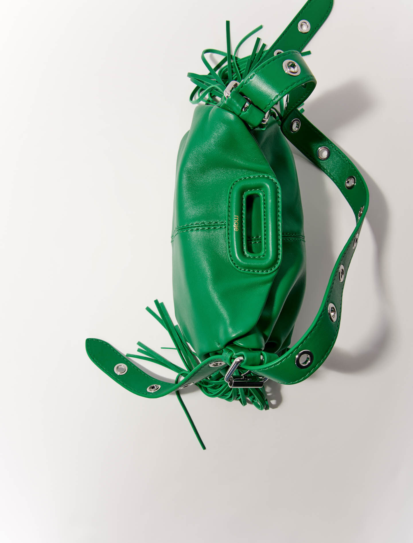 Leather mini satchel 2025