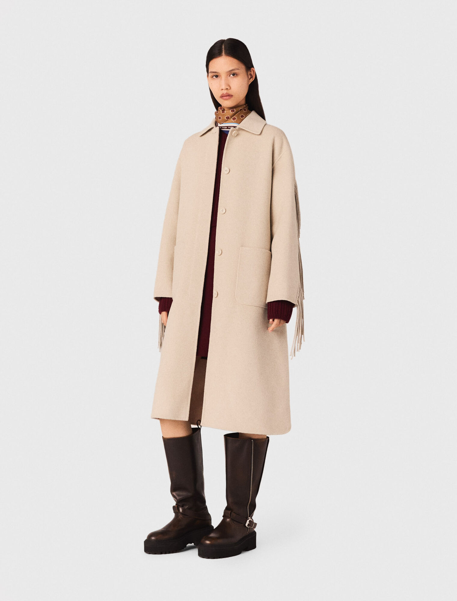 Long wool coat