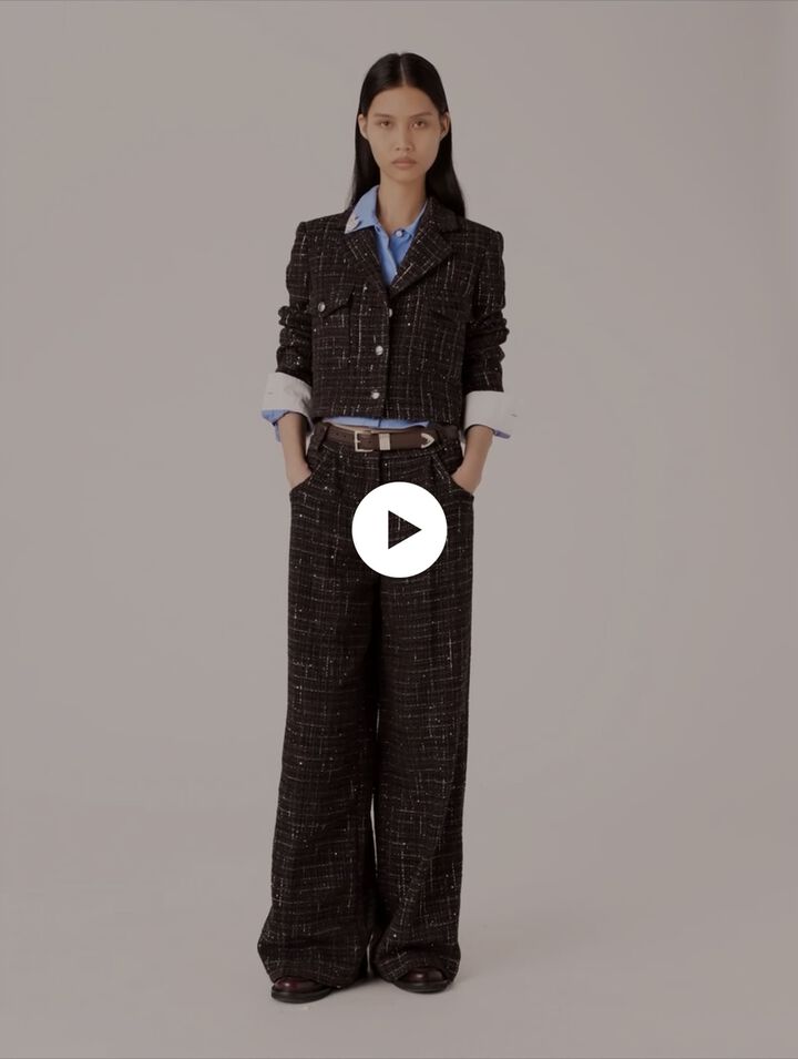 Tweed trousers
