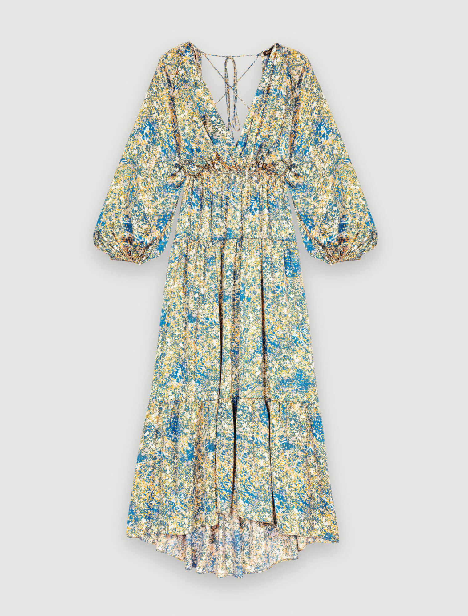 Printed maxi dress