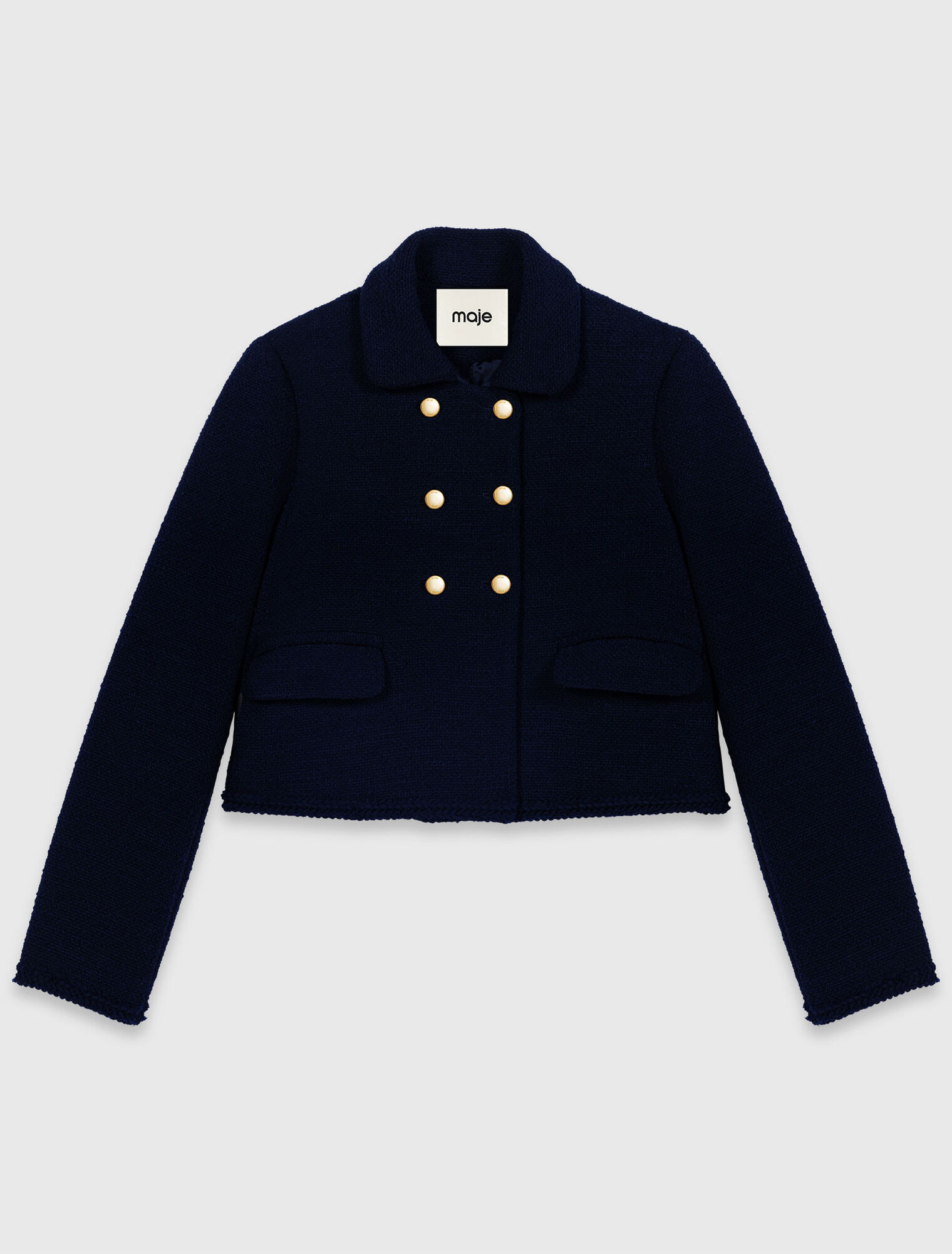 Short tweed jacket