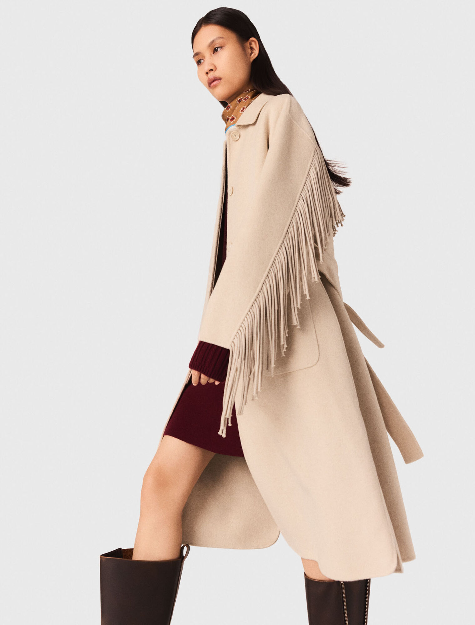 Long wool coat