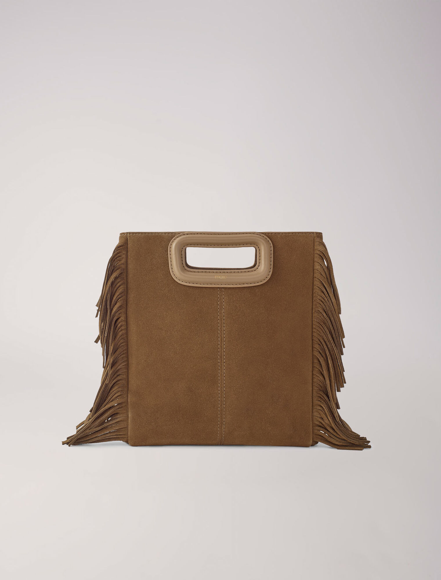 M bag in suede leather