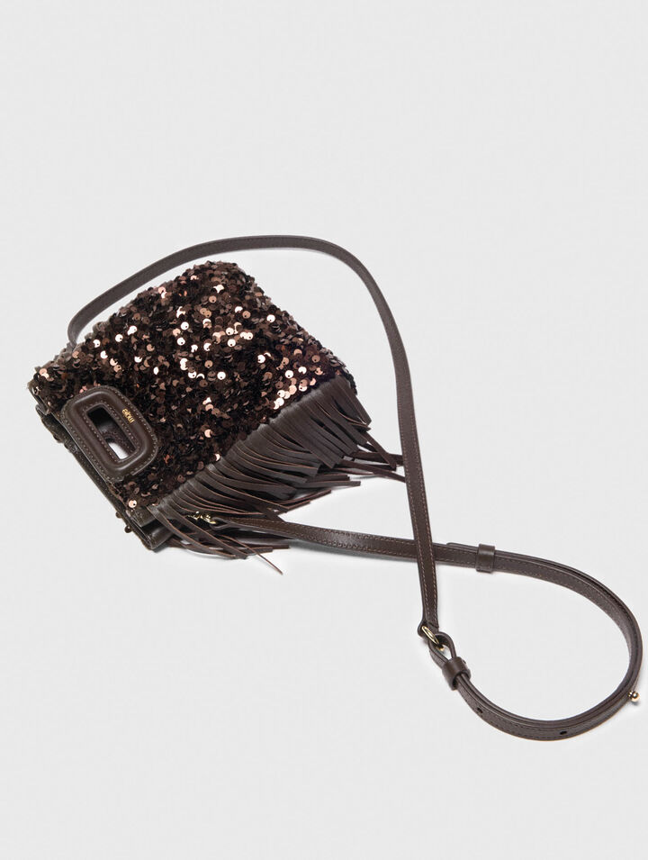 Sequin M mini bag