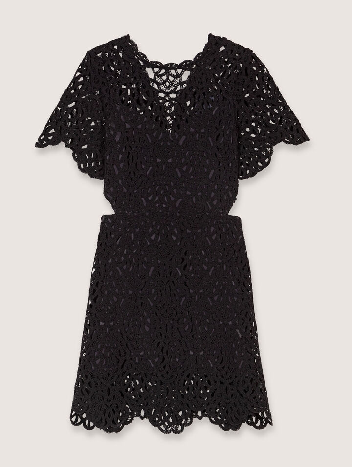 Short crochet dress