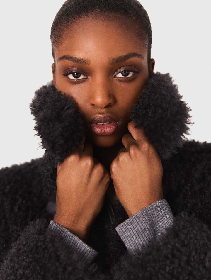 Short curly coat
