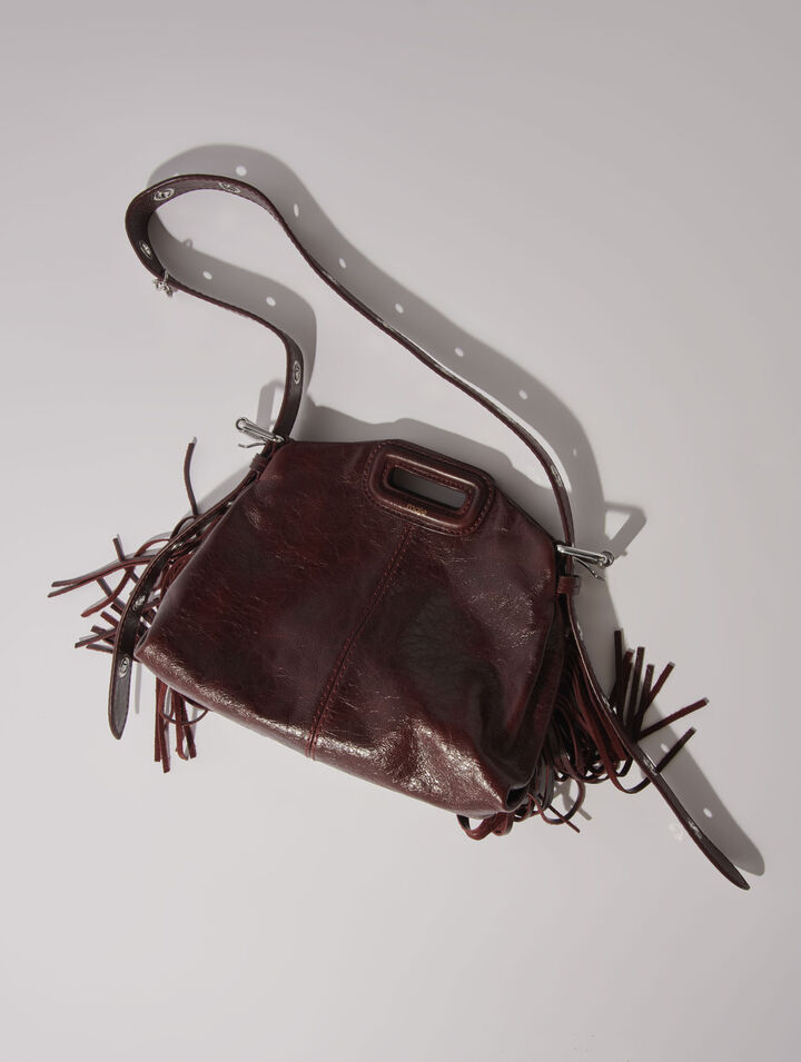 Crackled leather Miss M Mini bag