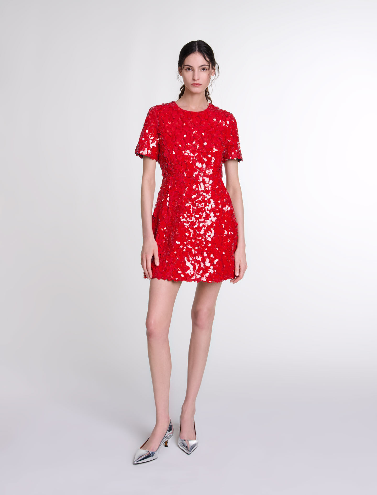 Women s Red dresses The Latest Styles Maje