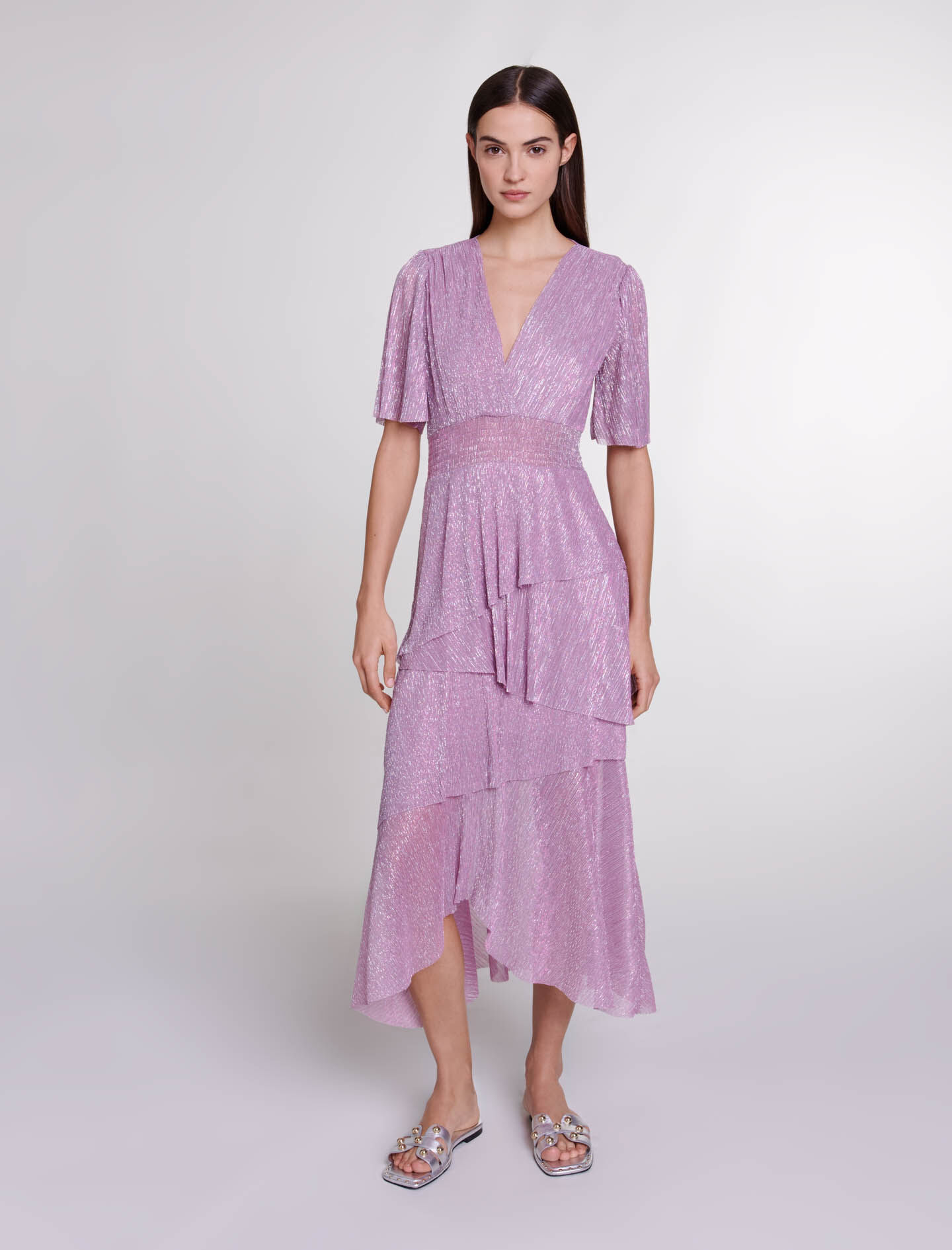 Robe maje rose outlet