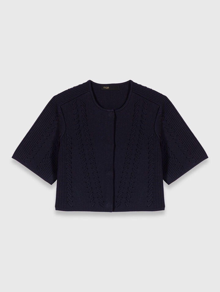 Cropped cardigan