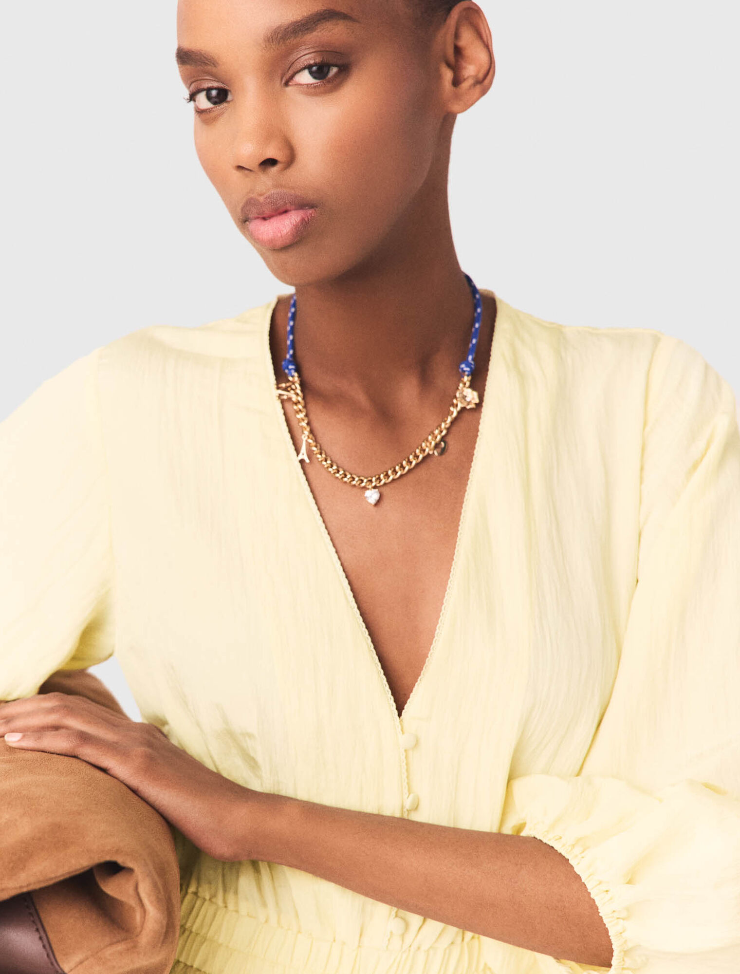 Sailor rope chain necklace