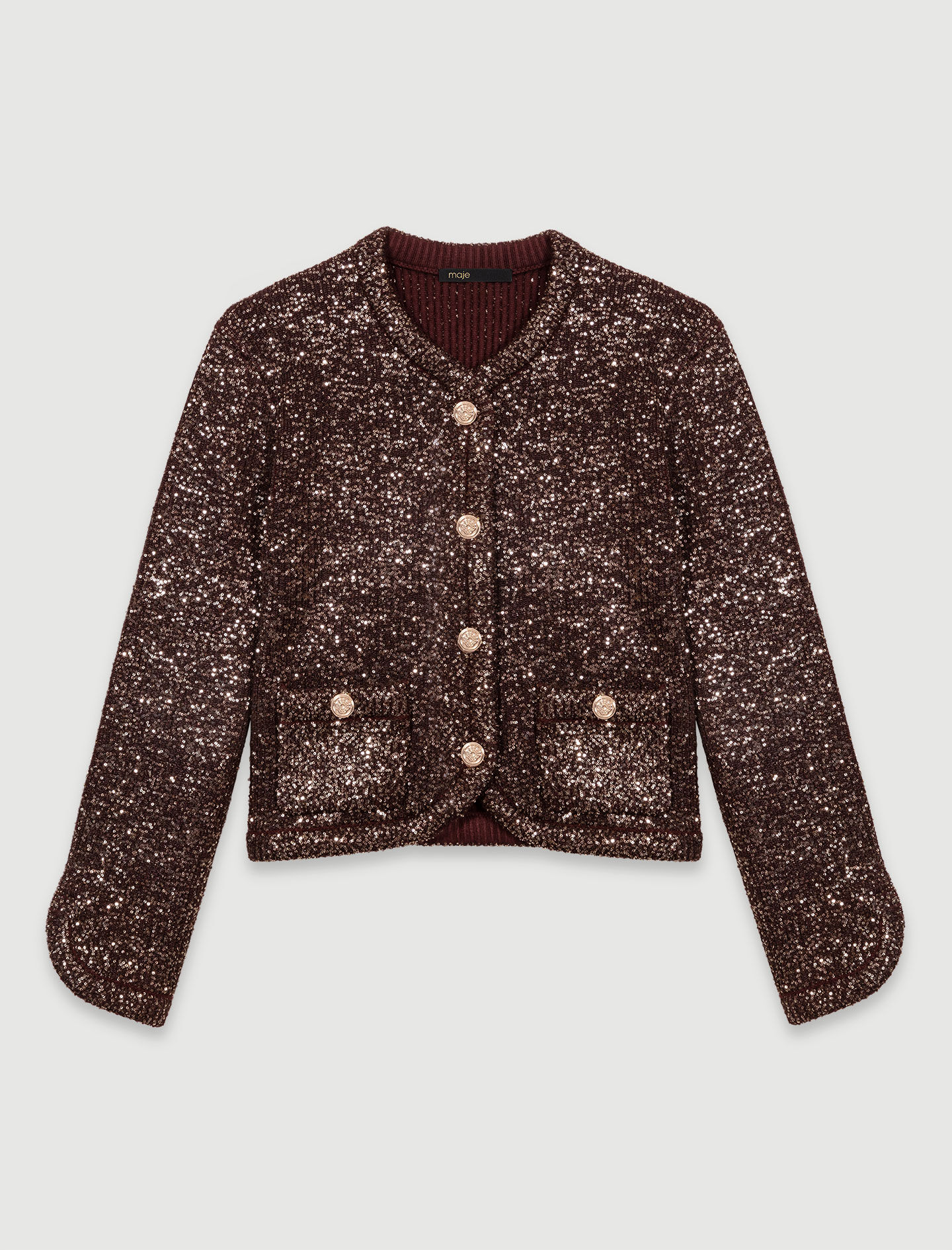 Maje cardigan sale new arrivals