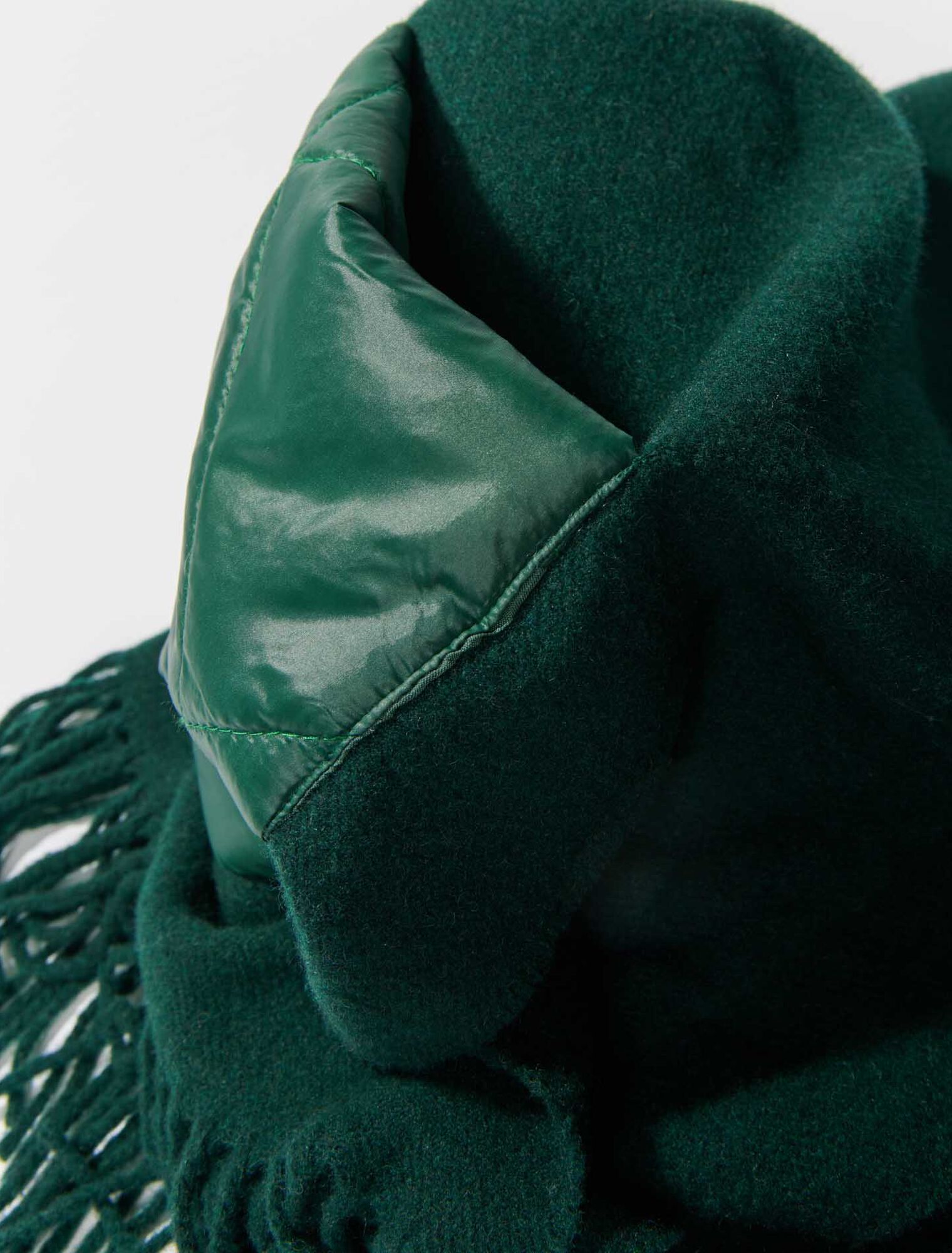 Hooded poncho