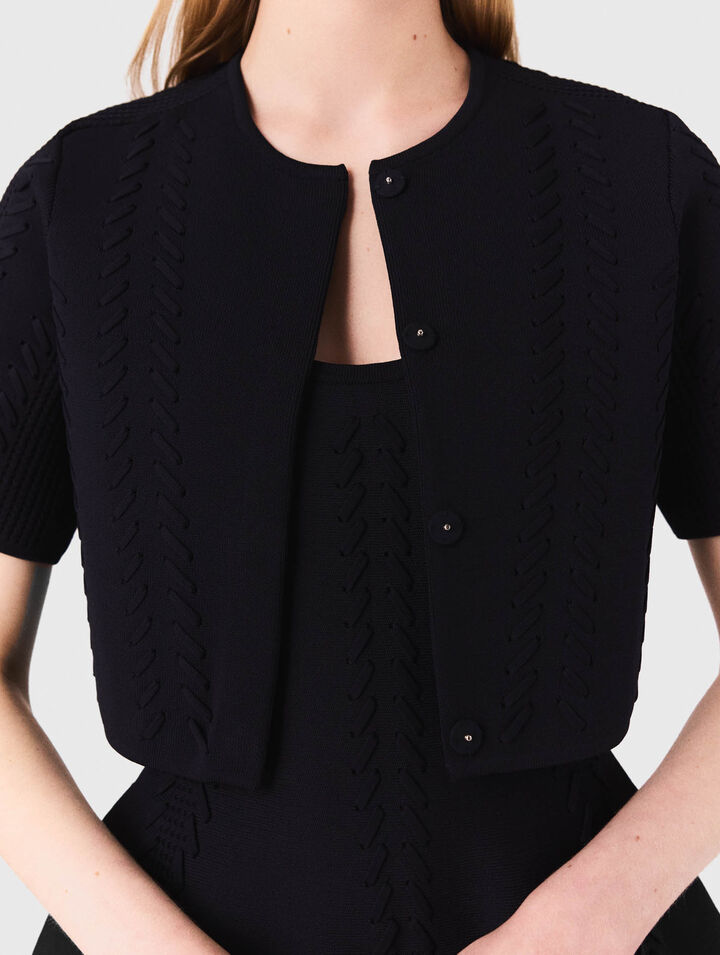 Cropped cardigan