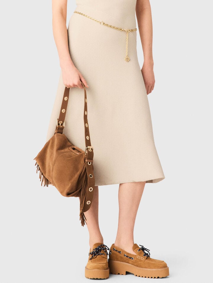 Clover logo chain belt